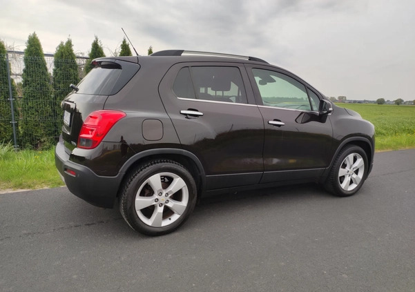 Chevrolet Trax cena 33500 przebieg: 220000, rok produkcji 2013 z Gniezno małe 137